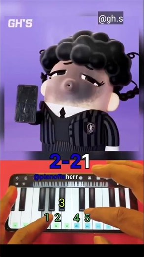 SIGMA WEDNESDAY 🤯🔥 ( 3D Animation) ‪@GH.S‬ Mobile Piano Tutorial