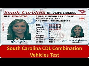 South Carolina CDL Combination Vehicles Test