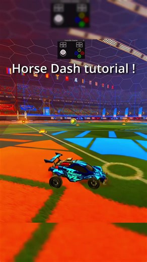 Horse Dash tutorial ! #rocketleague #octane #rocketleaguefreestyle #rocketleague_community #viral