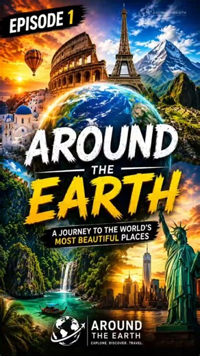 AROUND THE EARTH a journey to the worlds most beautiful places