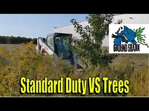 2020 Field Mowing with Bobcat T650 and Ground Shark Brush Cutter