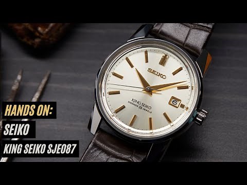 The new King Seiko SJE087 might be the dress watch you've been looking for