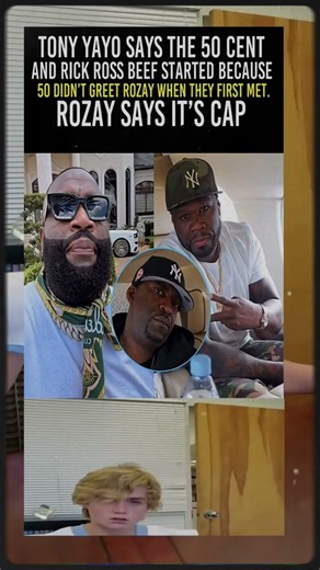 Did 50 Cent Start the Rick Ross Beef With One Snub? 😳 #50cent #rickross #shorts