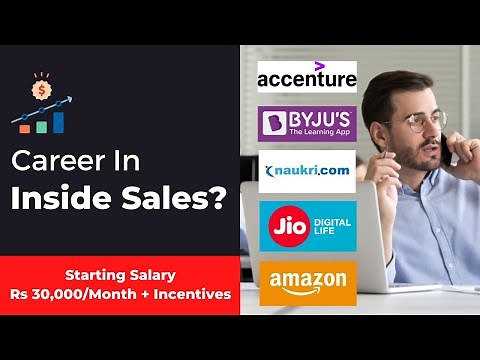 What is Inside sales? | Top inside sales executive job | SalesMan job from office