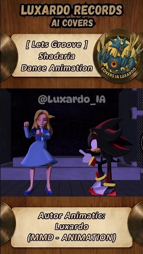 LET'S GROOVE | Shadaria Dance Animation #shorts