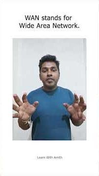 LAN vs WAN | Easy Explanation for Beginners | Explained in 60 Seconds! #ict #shorts #networking