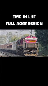 EMD in LHF Mode | Full Aggression | 14804 Jammu Tawi - Bhagat Ki Kothi Express