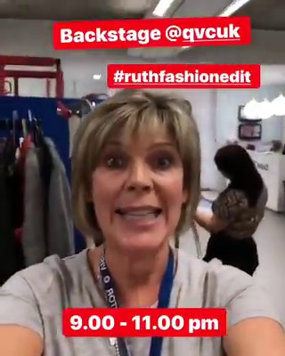 Back at QVC tonight....2 hours of fashion & fun with @officialjackiekabler Lots of lovely clothes to show you....hope you can join us. #ruthfashionedit #qvc #style | Ruth Langsford