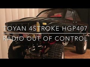 Toyan FS-L200 4 stroke /HG-P407 conversion test run