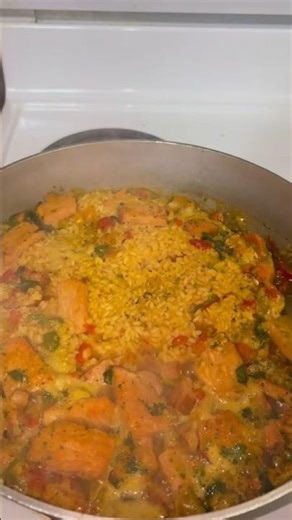 This Smoked Pork and Rice Dish is So Good #foodshorts #easyrecipe #onepotmeals