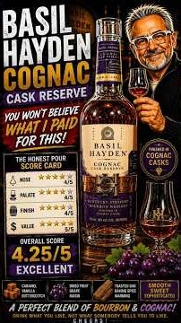 CAN A $49 BOTTLE BE BOURBON OF THE YEAR#BasilHayden #BasilHaydenBourbon #CognacCaskReserve #Bourbon