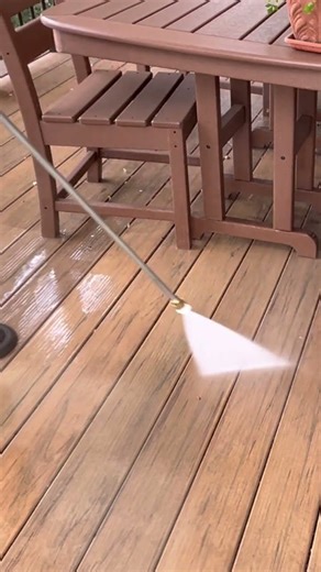 |Power Washing| Trex Deck Cleaning #asmr #satisfying #pressurewashing #viral #powerwashing