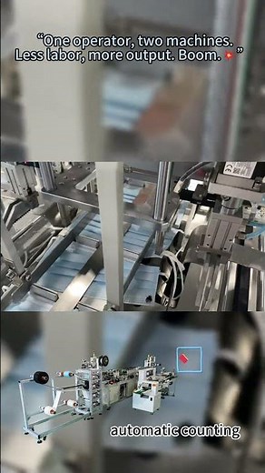 “This Machine Makes 100+ Masks in 1 Minute | Fully Automatic Mask Production Line 🤖”
