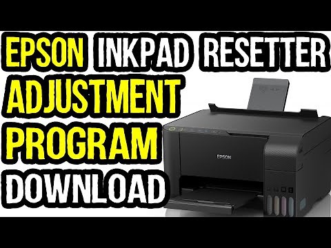 How to Reset Ink Pad for Epson L3150, L3110 | Free Download Adjustment Program for Epson L3150