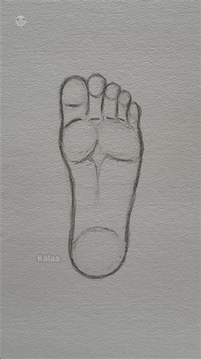 Drawing feet #art #shorts #howtodraw #sketch #tutorial
