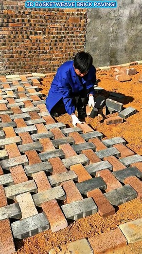 Master Basketweave Brick Paving.