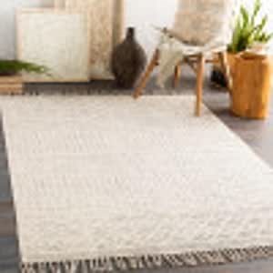 Livabliss Aravis Bohemian Moroccan Area Rug, 8 ft x 10 ft, Charcoal