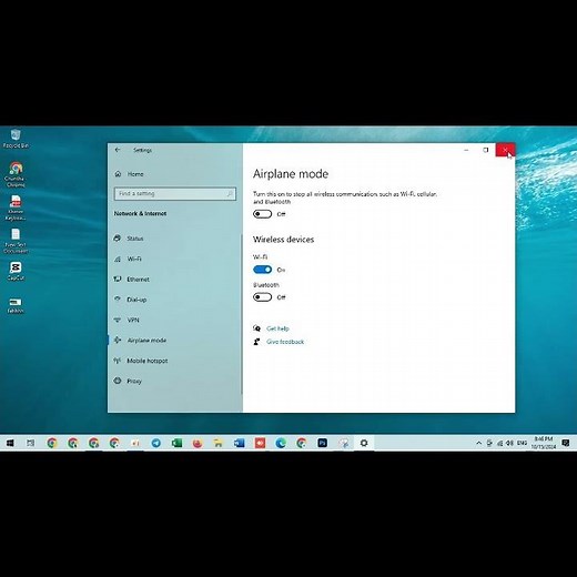 Fix Airplane Mode Not Turning OFF Windows 10 Force Turn Off Disable Airplane Mode#techerror