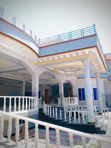 Modern Two-Story Building Architectural Showcase