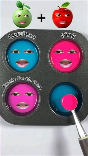 Color mixing face Animation 😀🥰😀#shortvideo #colors #video #face