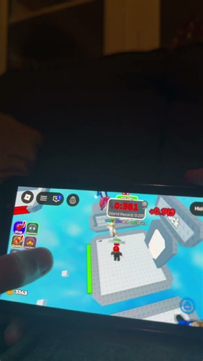 I beat the record