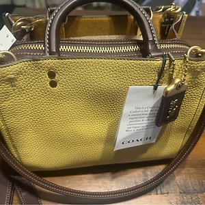 Coach Rogue 25 In Regenerative Leather in colorblock HAY