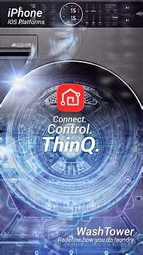 LG ThinQ | How to connect the WashTower to the LG ThinQ app
