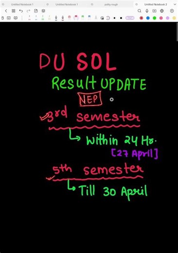 🚨 DU SOL Result BIG UPDATE 😱 | 1st & 3rd Semester Results Soon 🔥 | Pending Results Par Latest News