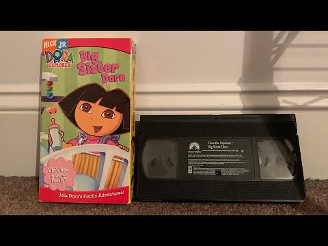 Opening to Dora the Explorer: Big Sister Dora 2005 VHS
