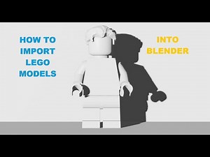 How to import Lego models into Blender