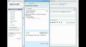 Working with Google Contacts