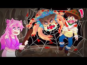 UNA ARAÑA GIGANTE NOS ATRAPA 😨🕷 ROBLOX con SILVIOGAMER