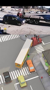 Animation vs Reality 74.0 (#stupiddrivers Edition) … #theangrytruck #truck #trucks #truckher #truckdriver #trucklife #semitruck #diesel #dieseltrucks #dieselpower #car #driver #dumbdrivers #road #roadlife #3d #3danimation #trucking #city #citylife #speed #safety | Theangrytruck