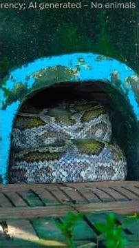 #2- 72 Hours on High Alert: Giant Python Nesting on Our Farm… The Dramatic Moment