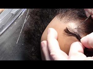 Rooting reborn toddler curly hair