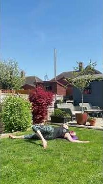 Ride hard recover harder scorpion stretch #pilates #stretchesforcyclists