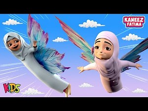 Areeba Aur Raiqa Pari Ban Gayi - New Episode | Kaneez Fatima Cartoon Series | Kids land