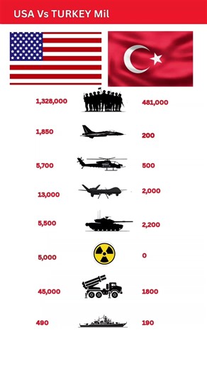 United States vs Turkey Military Power | Who is Stronger in 2025? #strategicaffairs
