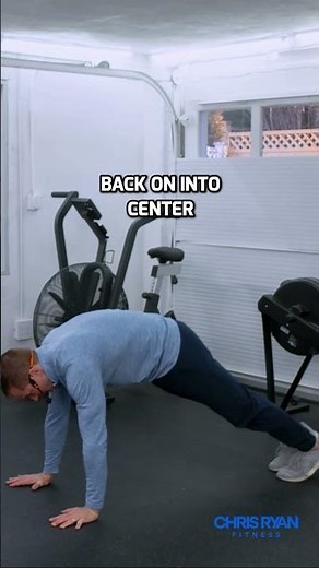 Core Blast: High Plank Alternating Toe Taps for Stronger Abs! 💪🔥Chris Ryan Fitness