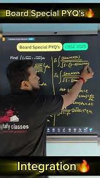 Integration🔥| Board Special PYQ's #integration #yt #ytshorts #ytfeed #fyp #cbseclass12 #board