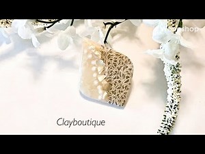 Polymer clay ‘Lace Dream’