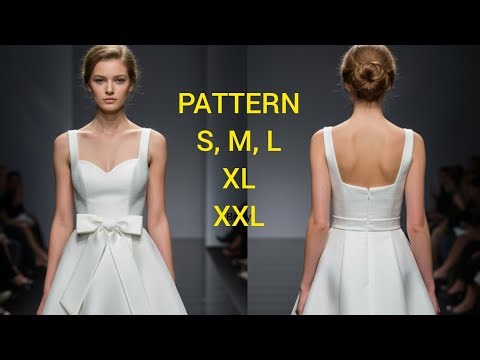 🔱Step-by-Step Easy Strapless Dress Tutorial Beginners Will Adore! 🧵✨#PatternMaking #EveningDress