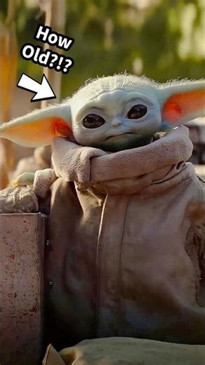 How Old Is Grogu #starwars #Mandalorian #grogu #shorts