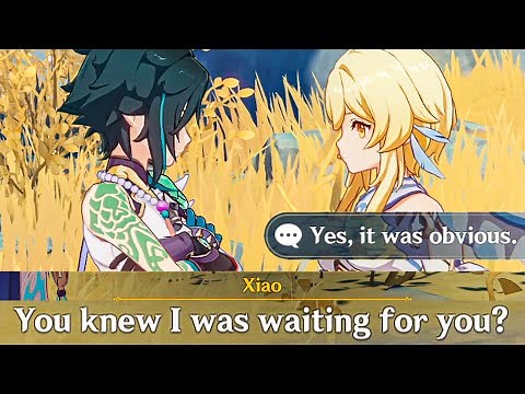 XIAO & LUMINE TOGETHER At Tunnel's End, Light Complete Cutscene Genshin Impact