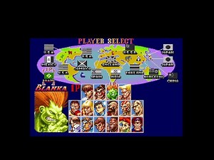 スーパーストリートファイター2(SFC) Lv8負け無しクリア ブランカ