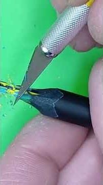Pencil carving so detailed it's actually insane #pencilart #shorts #satisfying