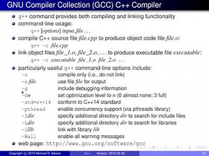 C++ Lecture Series --- Getting Started --- Part 1 of N --- Compiling and Linking