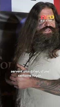 Rubeus forges metal as in the Middle Ages