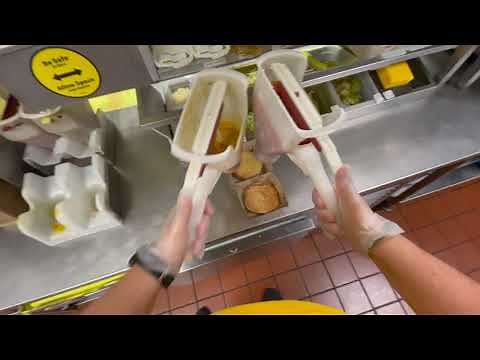 Making A Double Quarter Pounder At McDonald's