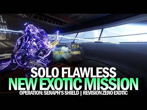 Solo Flawless Operation: Seraph's Shield (New Exotic Mission / First Completion) [Destiny 2]
